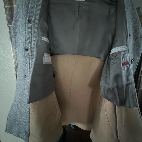 M fall outer wear collection, gray H PEACOAT H BONE size 48 - Picture 7 of 8